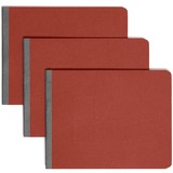 Smead Letter Recycled Report Cover 2" Folder Capacity - 8 1/2" x 11" - 2" Expansion - Red - 60% Recycled - 25 / Box