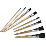 CLI Long Handle Flat Easel Brushes