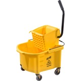 Genuine Joe Splash Shield Mop Bucket/Wringer