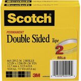Scotch Permanent Double-Sided Tape - 1/2
