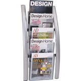 Alba 5-Pocket Wall Literature Rack