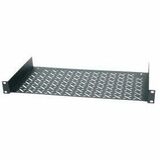 Middle Atlantic 1RU Mounting Rack Shelf - 10in Depth - 25 lbs Weight Capacity - Black