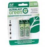NABC Everyday Rechargeables ULGED2AA General Purpose Battery
