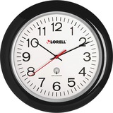 Lorell 13-1/4" Radio Controlled Wall Clock