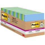 Post-it® Super Sticky Notes Cabinet Pack - Oasis Color Collection