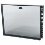 Middle Atlantic 8RU Fixed Security Cover with Hinged Plexi Door