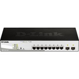 D-Link 10-Port Gigabit Web Smart Switch Including 2 Gigabit SFP Ports