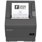 Epson TM-T88V Desktop Direct Thermal Printer - Monochrome - Receipt Print - USB - Serial - With Cutter - Dark Gray - 2.83" Print Width - 11.81 in/s Mono - 3.15" Label Width