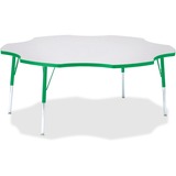 Jonti-Craft Berries Prism Six-Leaf Student Table