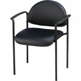 Lorell Reception Guest Chair with Arms