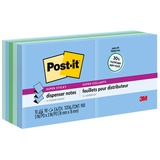 Post-it® Super Sticky Adhesive Notes - Oasis Color Collection