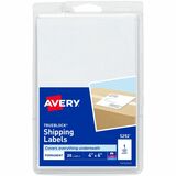 Avery® Shipping Labels, Permanent Adhesive, 4