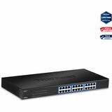 TRENDnet 24-port Gigabit GREENnet Switch(Rack Mount)