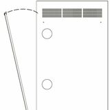 Middle Atlantic Rear Access Panel, 24 RU WR Racks