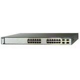 Cisco Catalyst 3750 24-Port Switch 24 x 10/100 PoE + 2 SFP, Enhanced Image