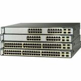 Cisco Catalyst 3750 48-Port Switch 48 x 10/100 PoE + 4 SFP, Enhanced Image