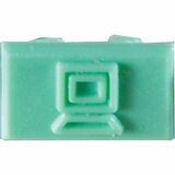 Ortronics Jack Marker, Data, Light Green,100PK