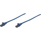 Intellinet RJ-45 Male / RJ-45 Male, 1 ft. (0.3 m), Blue