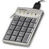 Kensington Keyhub Numeric Keypad with 2 Port USB Hub