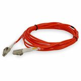 AddOn 10m Multi-Mode Fiber (MMF) Duplex LC/LC OM1 Orange Patch Cable