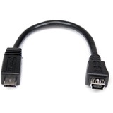 StarTech 6in Micro USB to Mini USB Adapter Cable M/F