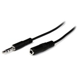 StarTech 1m Slim 3.5mm Stereo Extension Audio Cable - M/F