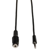 Tripp Lite series 6ft 3.5mm M/F Mini-Stereo Audio Extension Cable