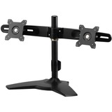 Amer Mounts Stand Based Dual Monitor Mount. Up to 24" , 26.4lb monitors