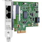 HP NIC 361T 1GbE RJ-45 2-Port PCI-E-2.1x4 Ethernet Controller (Intel I350) for Workstations