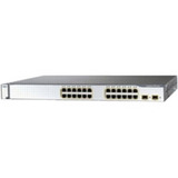 Cisco Catalyst 3750 24-Port Switch 24 x 10/100 PoE + 2 SFP, Standard Image