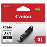 Canon CLI-251XL Original High Yield Inkjet Ink Cartridge - Black Pack