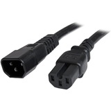 StarTech 6 ft 14 AWG Computer Power Cord - IEC C14 to IEC C15