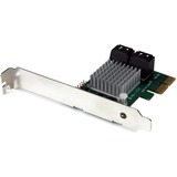 StarTech 4 Port PCI Express SATA III 6Gbps RAID Controller Card with Heatsink