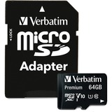 Verbatim Premium 64GB microSDXC Card