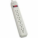 Tripp Lite series 6-Outlets, 8-Ft Cord, 990 Joule Strip, Flat Plug - Protect It! Surge Suppressor