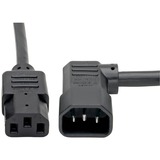 Tripp Lite series 6-ft. Heavy-Duty 14AWG Power Cord (IEC-320-C13 to Left-Angle IEC-320-C14)