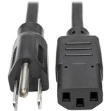 Tripp Lite series 1-ft. 18AWG Power Cord (NEMA 5-15P to IEC-320-C13)