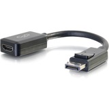 C2G 8in DisplayPort to HDMI Adapter - DP HDMI Converter - M/F