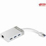 TRENDnet USB 3.0 to Gigabit Ethernet Adapter + USB Hub