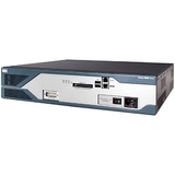 Cisco 2821 w/ AC Power, 2GE, 4HWIC, 3PVDM, 1NME-X, 2AIM, IP Base, 128F/256D