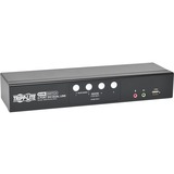 B004-DUA4-HR-K Tripp Lite by Eaton KVM Switch 4-Port DVI Dual-Link / USB w/ Audio & 4x 6ft Cables