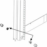 Middle Atlantic Threaded Ganging Kit for BGR and SNE Racks