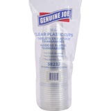 Genuine Joe 10 oz Clear Plastic Cups