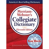 Merriam-Webster 11th Edition Collegiate Dictionary Printed/Electronic Book