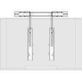 Middle Atlantic FlexView Soundbar Bracket