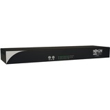 B072-008-1A Tripp Lite by Eaton NetCommander 8-Port Cat5 KVM Switch 1U Rack-Mount with PS2 to USB Input Adapter