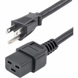 StarTech Computer Power Cord - NEMA 5-15P to C19, 14 AWG, 10 ft