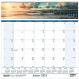 House of Doolittle Coastlines Monthly Wall Calendar