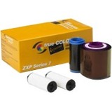 Zebra Dye Sublimation, Thermal Transfer Ribbon - White, Black Pack