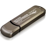 Kanguru Defender 3000, Secure FIPS 140-2 SuperSpeed USB 3.0 Flash Drive, 16G